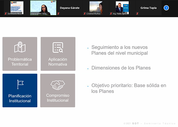 SEMINARIO TÉCNICO BUSCA GENERAR INFORMACIÓN DE CALIDAD