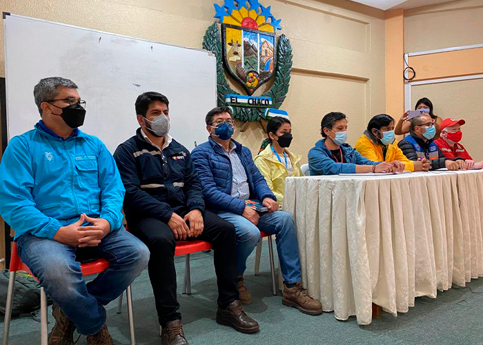 Reunión interinstitucional por erosión del Río Coca