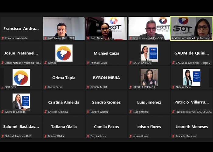SOT socializa el PAC 2022 con los 221 GAD municipales