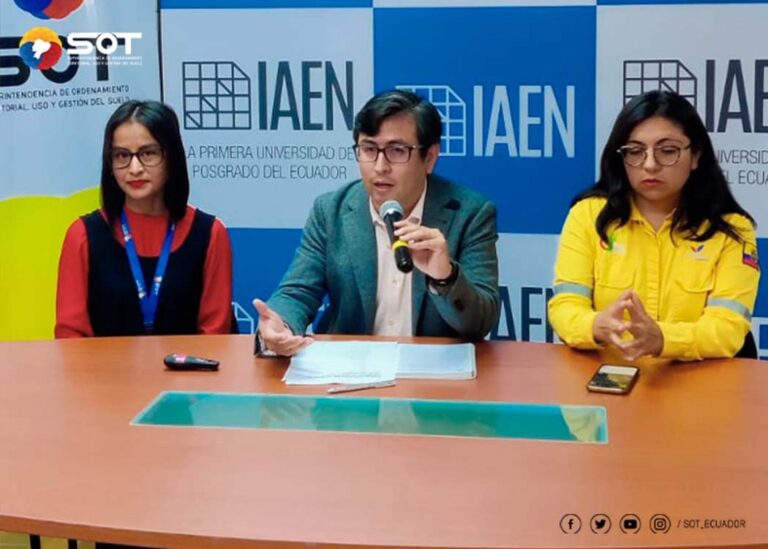 SOT e IAEN ejecutaron taller de gestión de riesgos