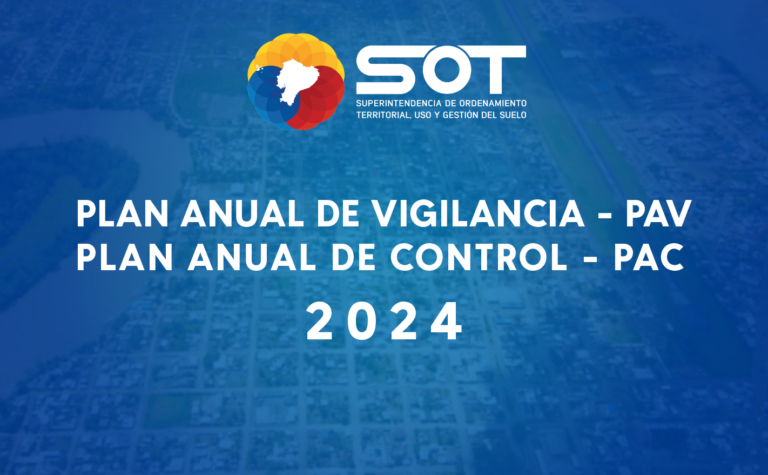 EN EJECUCIÓN PLAN ANUAL DE CONTROL Y PLAN ANUAL DE VIGILANCIA 2024