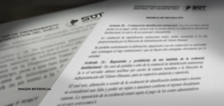 SOT EXHORTA A LOS GAD A CUMPLIR CON LAS RESOLUCIONES ADMINISTRATIVAS